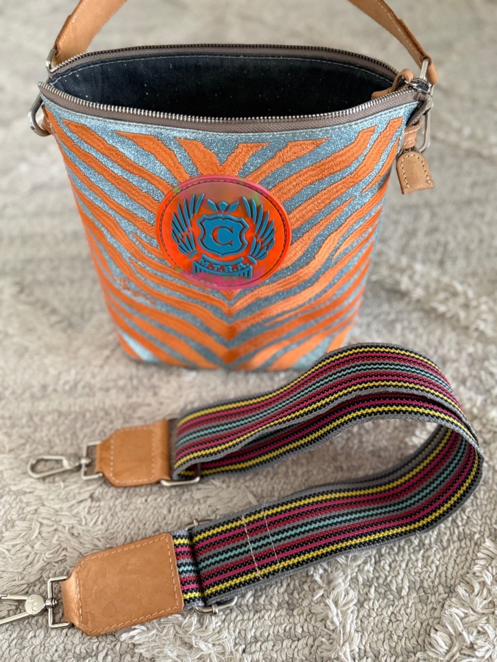 Consuela Purse. 2 Straps!